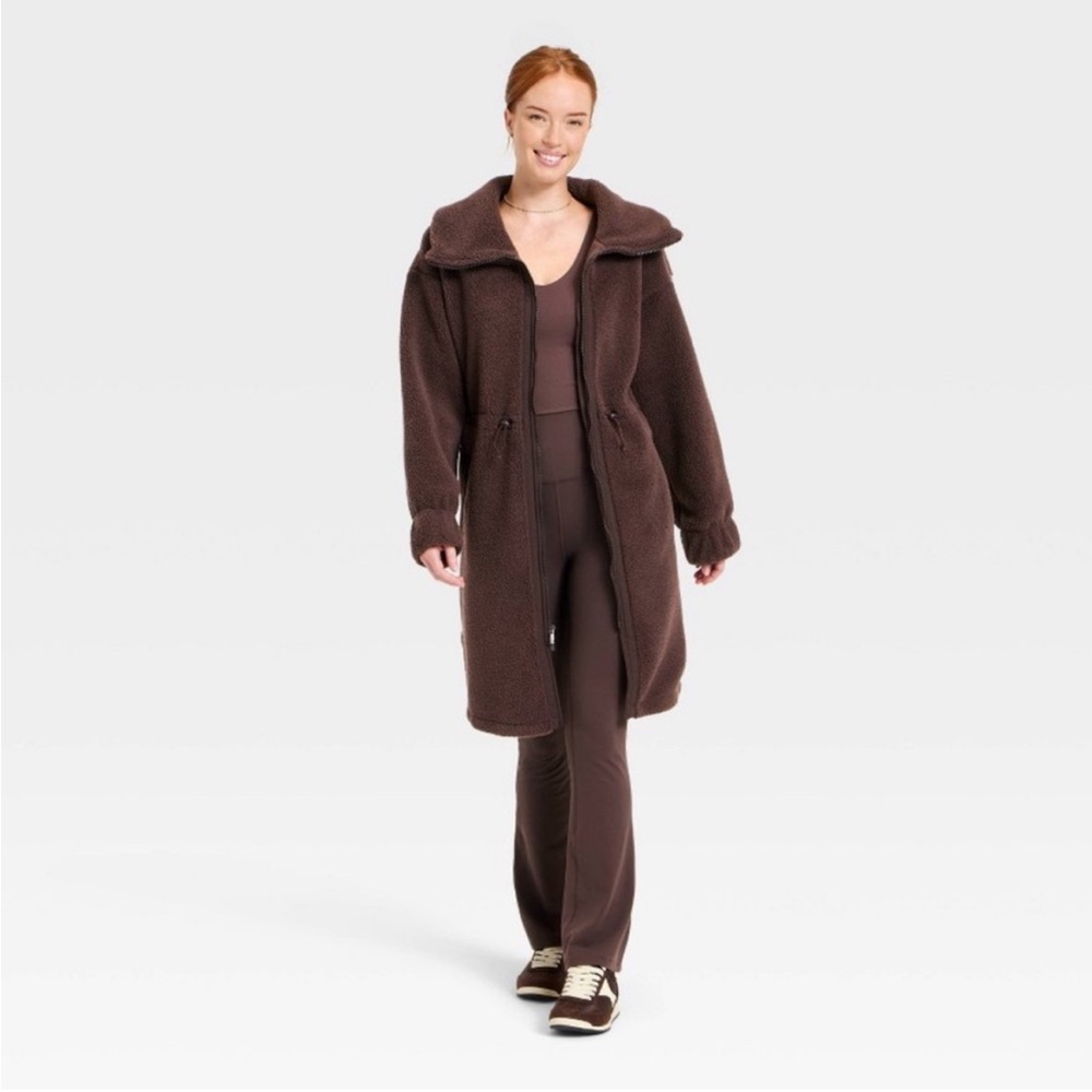 Women's Long High Pile Jacket - All In Motion